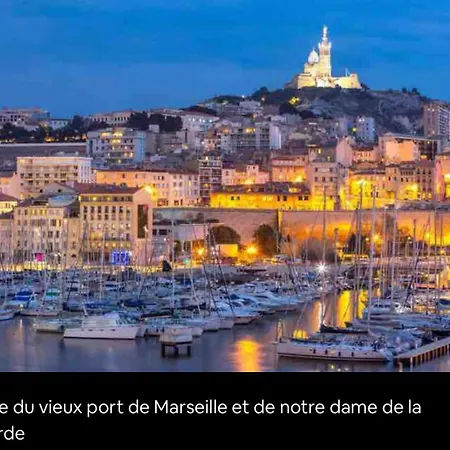 Joli Proche Plage, Vieux Port & Palais Pharo Apartment *